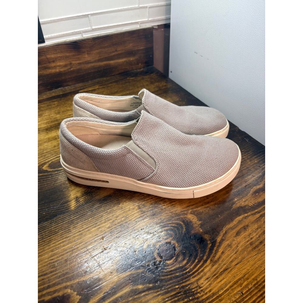 Birkenstock Light Gray Oswego Slip On Shoes M9/W11